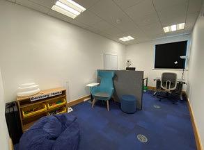 the LRC Sensory Study Room